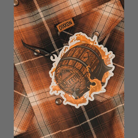 DIXXON FLANNEL - BARREL Flannel Shirt - Men's 2XL - Picture 10 of 11